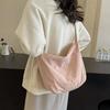 Portable Tote Bag Fashionable Solid Color Bags Fashionable Crossbody Bags  For Girls
