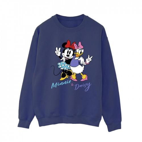 Disney Womens/Ladies Minnie Mouse And Daisy Sweatshirt