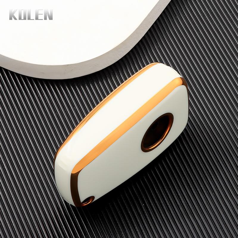 New TPU Car Flip Key Case Cover For FIAT 500 Panda Stilo Ducato Punto Doblo Bravo 3 Buttons Protected Holder Fob Bag Accessories