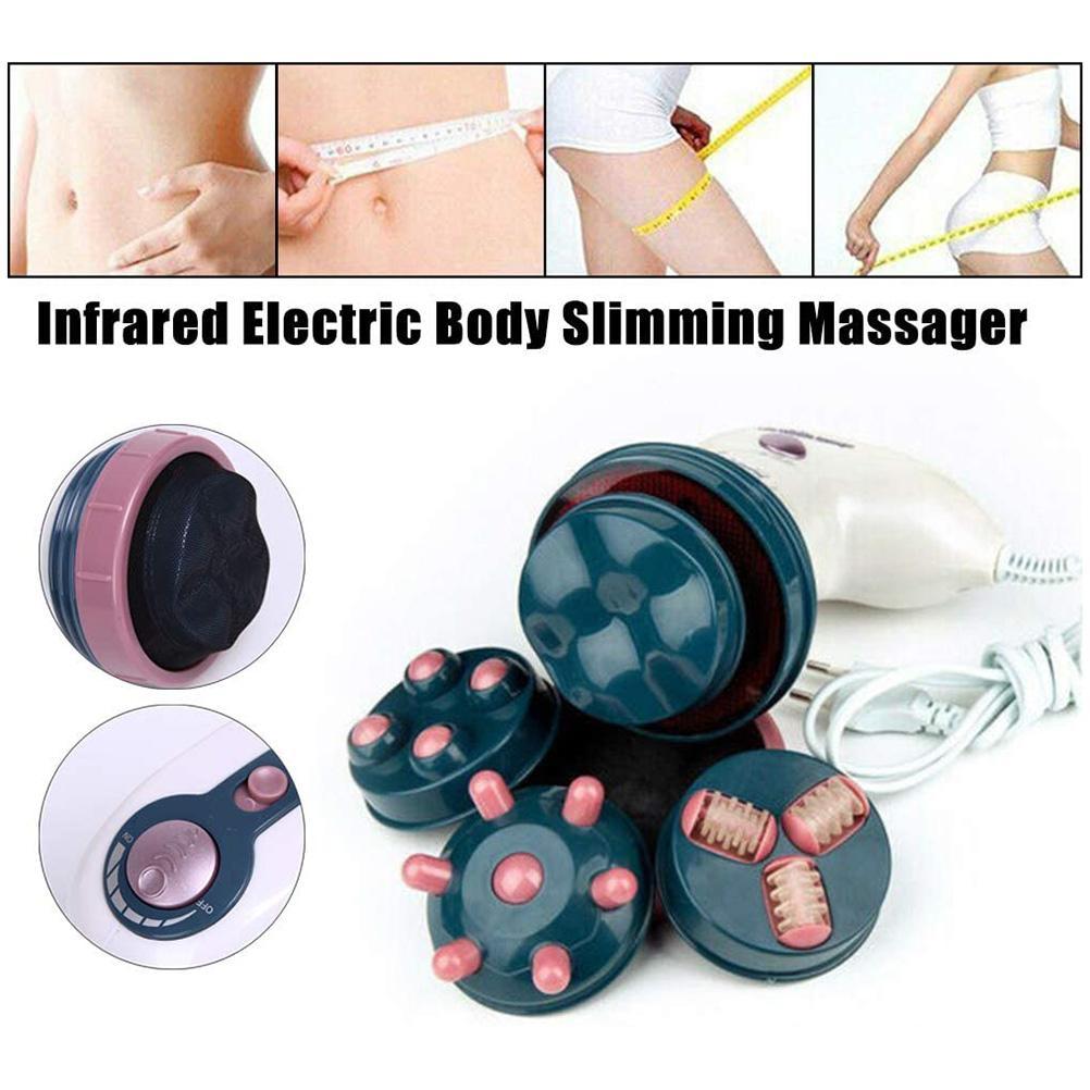Electric Cellulite Massager Weight Loss Massager with 4 Massage Heads for Firming And Shaping