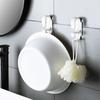 Double Layer Wall Mount Organizer Non-Punch Universal Storage Hook Basin Storage Rack  Bathroom