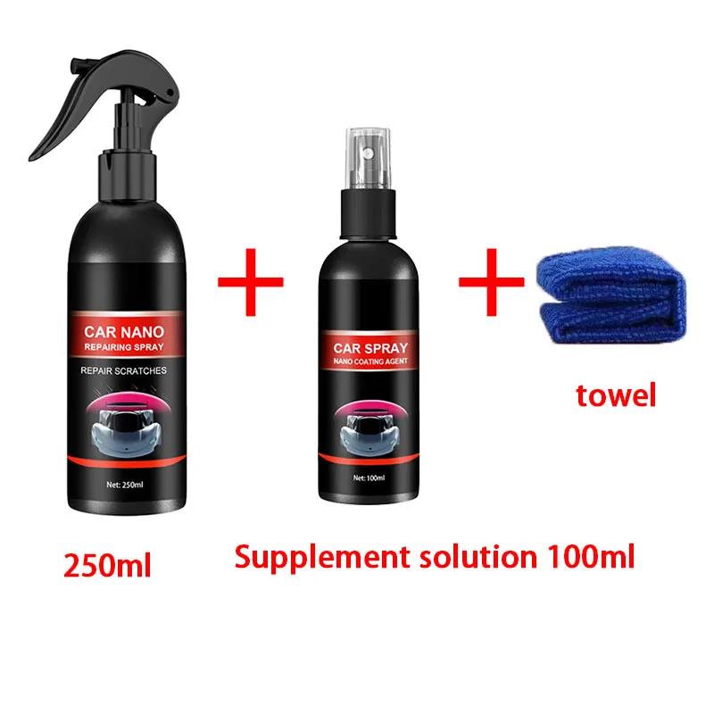 Automobilowy spray powłokowy glazurujący, pyłoszczelny i przeciwporostowy płynny środek powłokowy, akcesoria do konserwacji samochodu