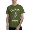 Cockatiel Mom Gift Cockatiel Parrot Bird Owner Gifts 100 Cotton Casual Breathable Confortable Vintage Designer Clothes Men Men
