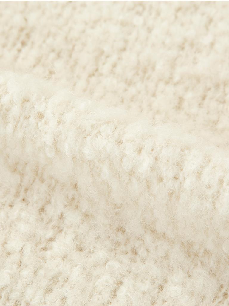 ASIF CALIE Alpaca Round Knit Ivory