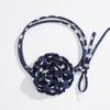 Romantic Polka-dot Rose Choker Adjustable Bow Necklace Trend Big Rose Clavicle Chain  Women