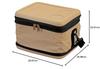 Captain Stag Super Cold Cooler Bag (UE-616), Beige, 12L Capacity, Foldable, Dimensions: Approx. 300mm W x 250mm D x 225mm H