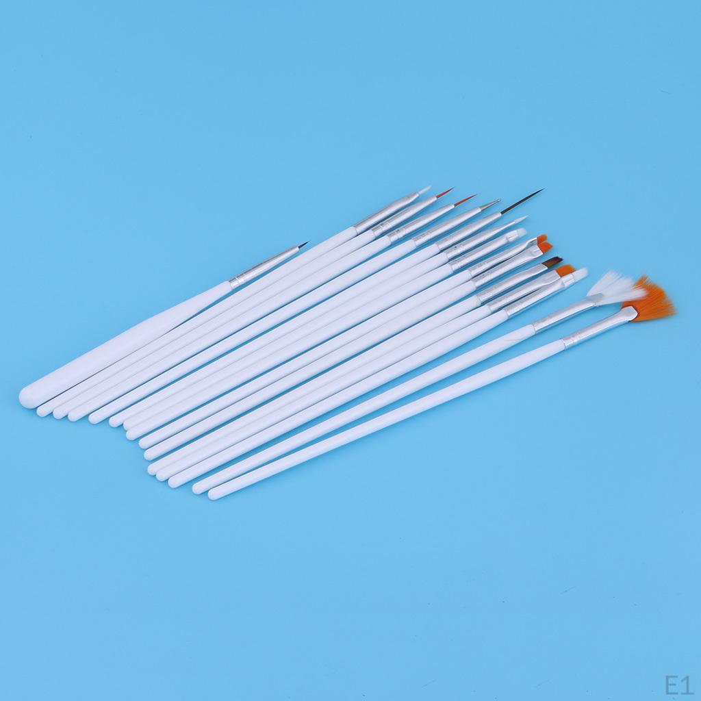 15 Pcs Professional Model Coloring Pen Tools 12.5 20 Cm