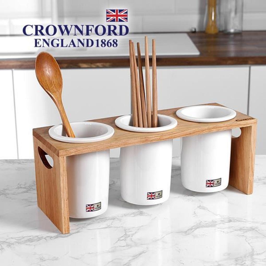 Керамический держатель для ложек Crownford Chester на 3 предмета