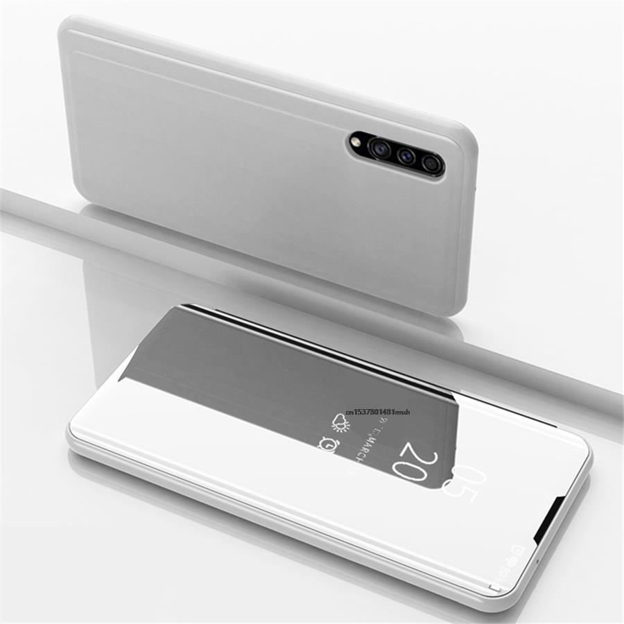 Smart Mirror View Flip Case For Samsung Galaxy S25 Ultra Shell S 25 Edge S24 Plus S25Plus S25Ultra S25Edge Leather Phone Cover