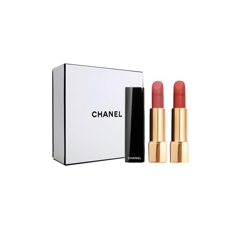 CHANEL Rouge Allure Velvet Luminous Matte Lip Colour #63 3.5g+#51 3.5g