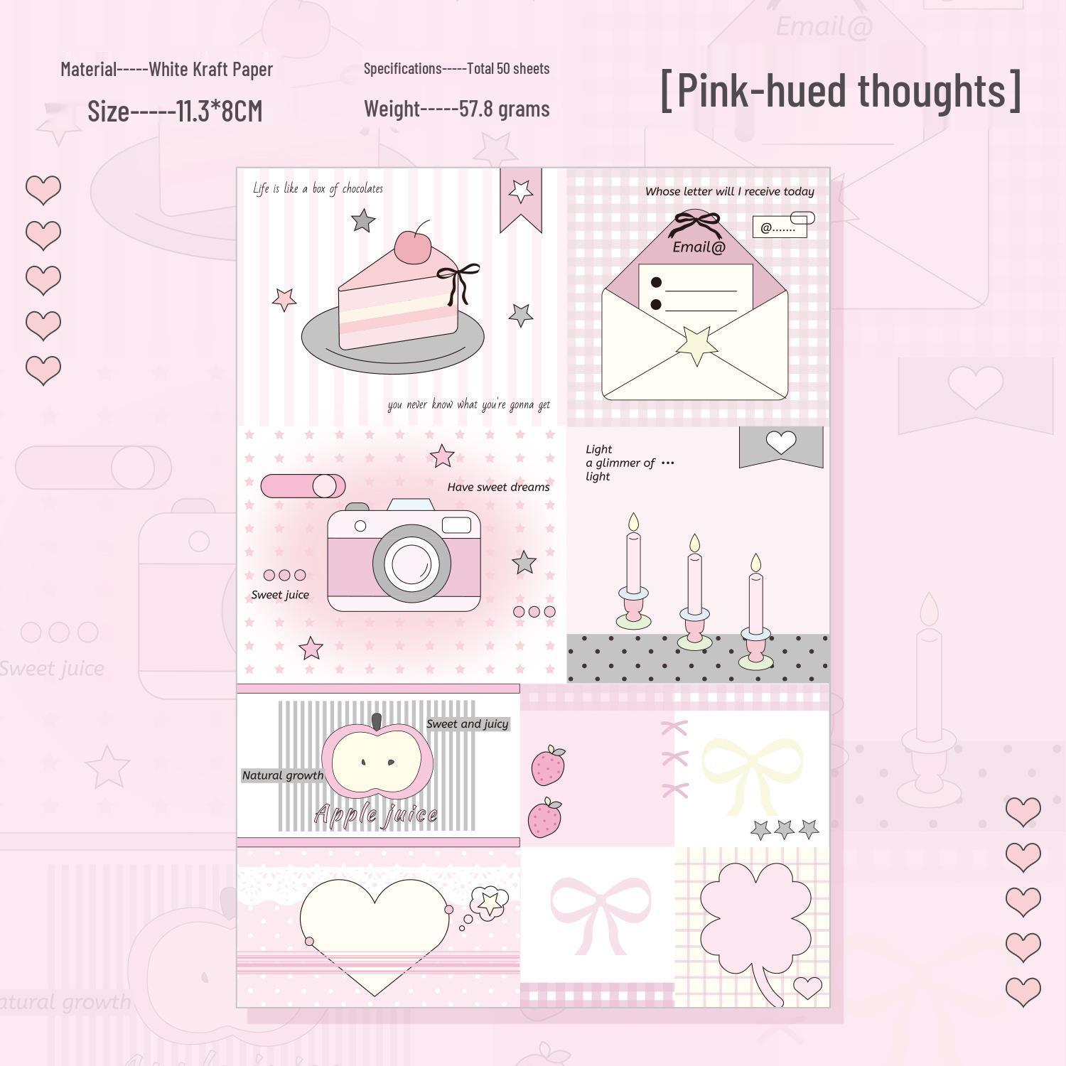 Yuxian Patchwork Sticky Notes: DIY Journaling & Student Decor