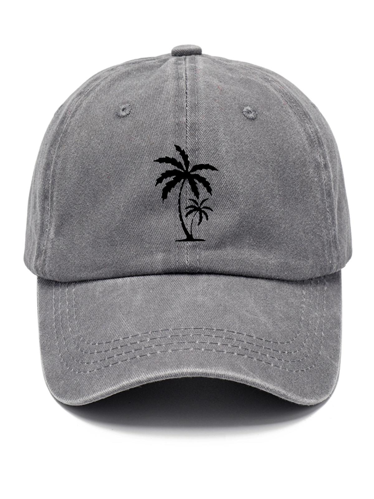 

Мужская бейсболка из состаренного выстиранного хлопка в стиле ретро - Кепка-утка с мягким верхом и принтом Adult 58cm серый