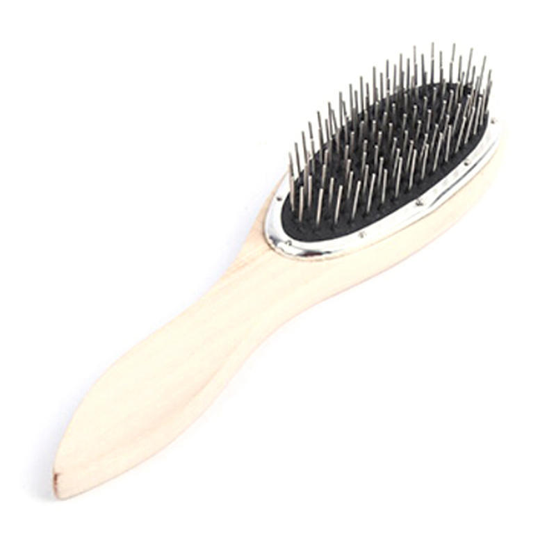 Steel Tooth Plastic Wood Comb Wig Hair Brush Anti-Static For Mannequin Head