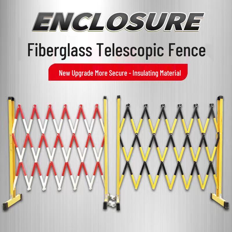 Fiberglass Retractable Safety Barrier Fence