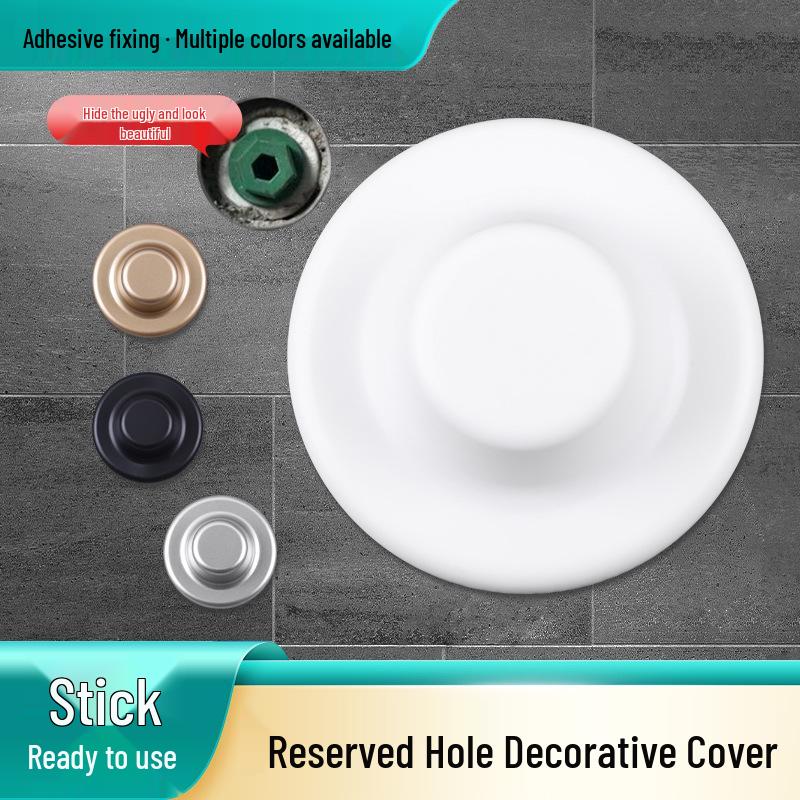 Decorative Cover for Shower Faucet and Kitchen Wall Pipe Holes