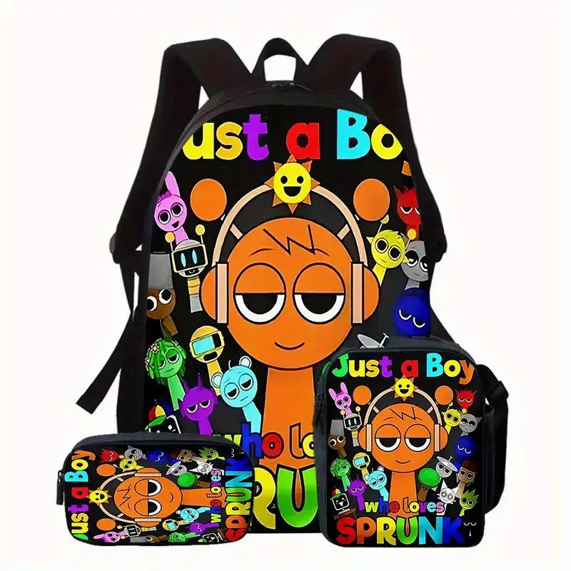 Rhythmus Box Rucksack Grundschultasche Leichte Lastenreduzierung Kinderrucksack Umhängetasche