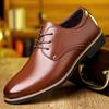 Novos Tamanhos Grandes 38-48 Sapatos Sociais de Couro para Homens de Negócios Moda Sola Macia Sapatos Derby Masculinos Designer Plataforma Masculina Sapatos de Casamento