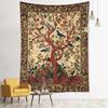 Flying Bird Tree of Life Tapestry Wall Hanging Bohemian Abstract Mysterious Witchcraft Hippie Tapiz Living Room Home Decor