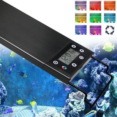 Ultra Slim LED Light for Aquarium, 30-60cm, 24/7 Mode, Dimmable, for Plant Grow