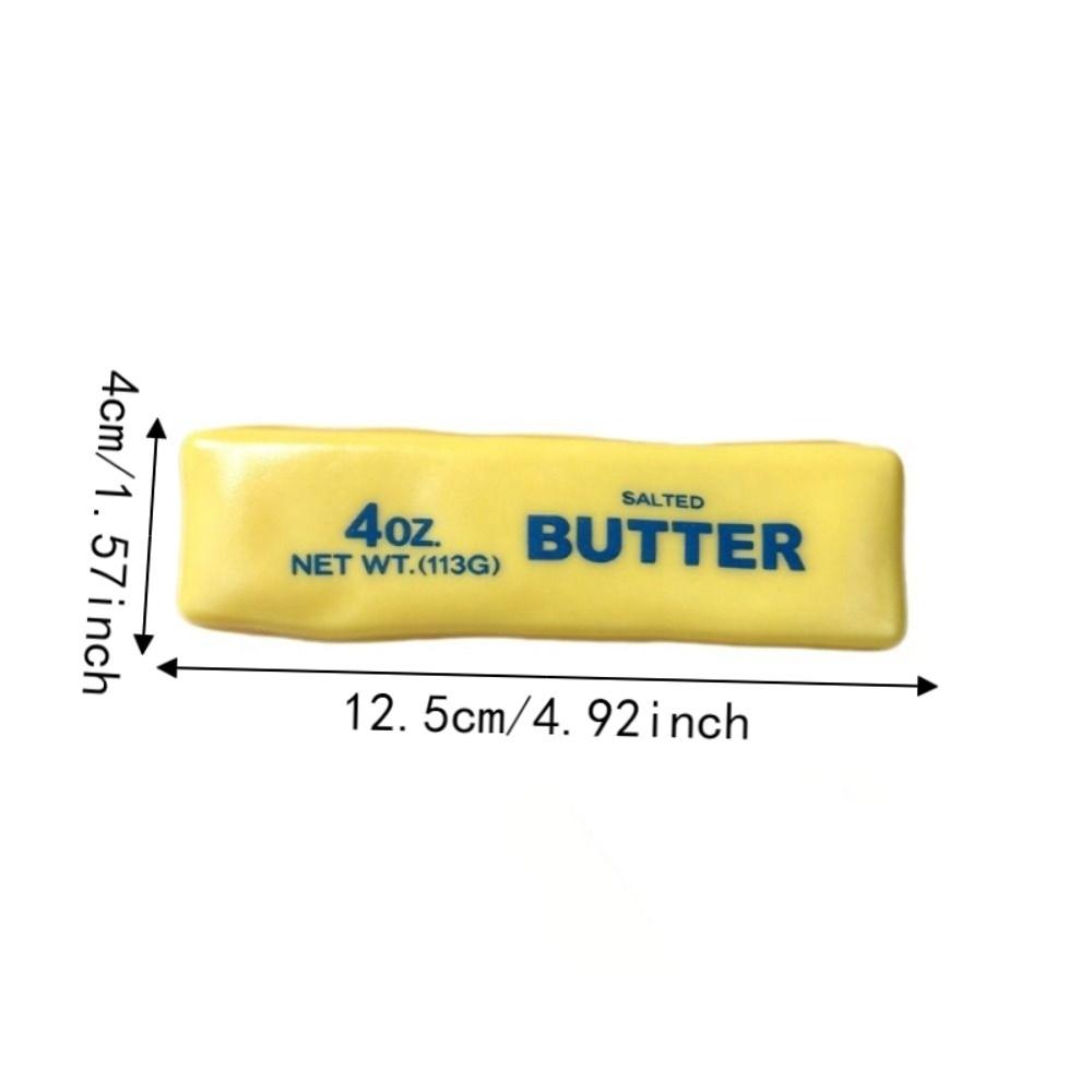 Realistic Butter Stick Squeezing Toy Plasticity Butter Stick Pinch Office Desk Toy