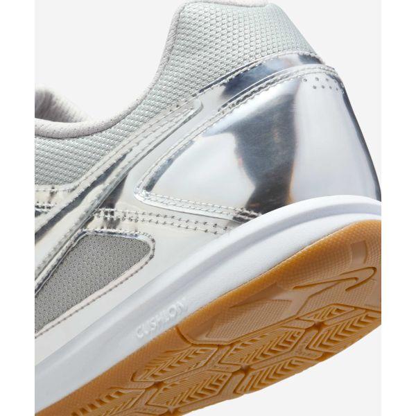 Nike Gato LV8 Chrome Unisexové tenisky Stříbrná metalíza-Stříbrná bílá IB3566-001