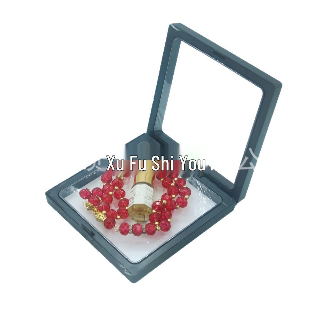 May Crystal Polygonal Bracelet & Perfume Set: 10mm, 33 Beads 10mm 33 Beads