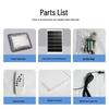 JUN YONG LIGHTING Outdoor Solar LED Floodlight