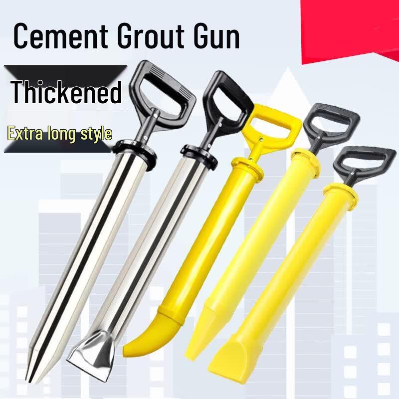 Stainless Steel Manual Mortar Grout Caulking Gun Standard