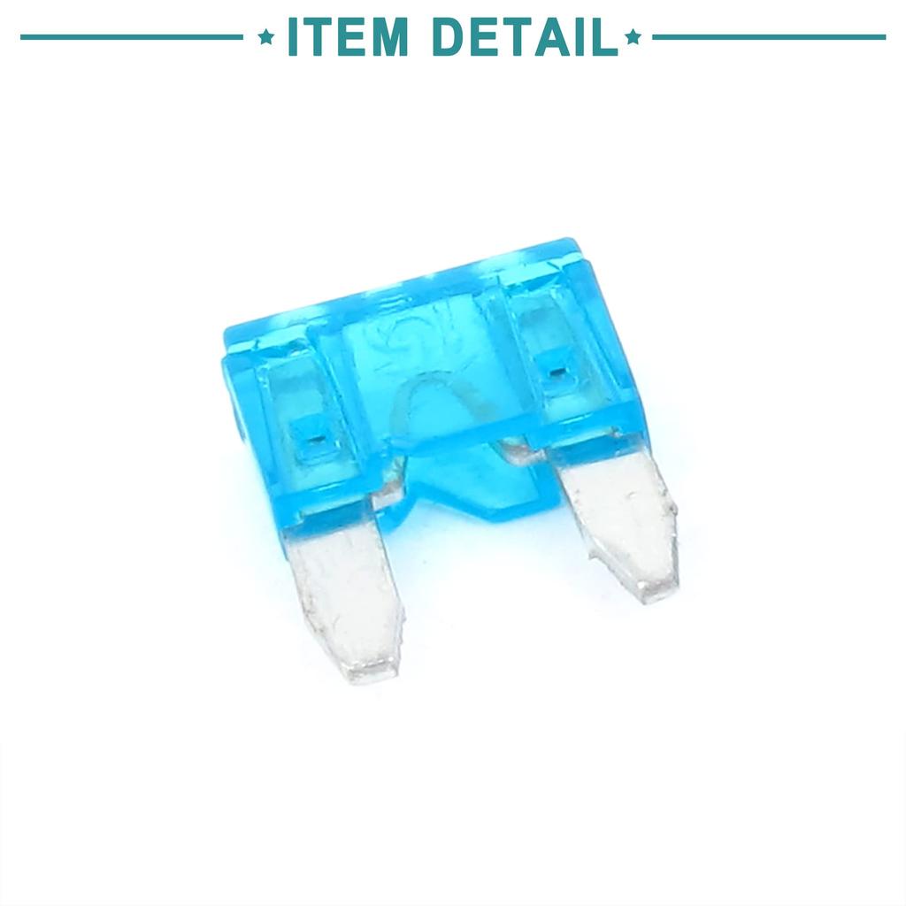 ACROPIX Blade Fuse 15A Blue 42 Pieces
