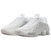 New Nike Shox R4 White Bright Crimson Metallic Silver HQ1988-101
