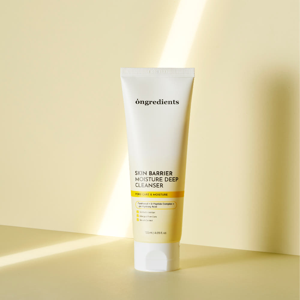 [Ongredients] Skin Barrier Moisture Deep Cleanser Hydrating Daily Face Wash 120ml