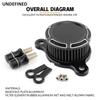 Motorcycle Air Filter CNC Air Cleaner Intake Filters System for Harley Sportster XL883 XL1200 Iron 883 48 Seventy-Two 1991-2023
