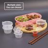 100 Dressing PP-Sauce mit Klappdeckel Sojasauce Mini-Gewürze Take-Away Mini-Einwegbecher mit durchscheinenden Bechern für den gewerblichen Gebrauch, Spritzgegossen