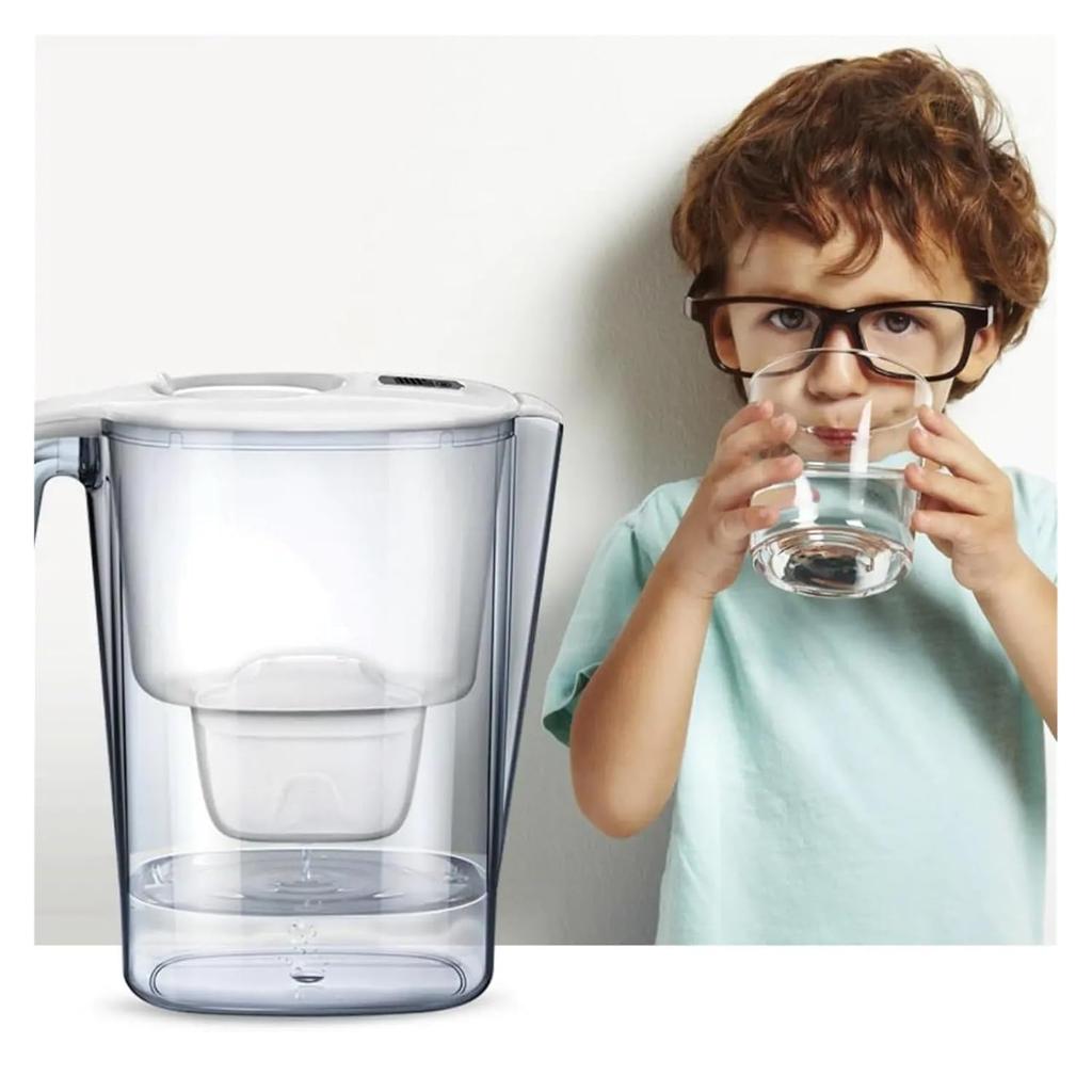 Activated Carbon Water Filter Pitcher 3.6L 1 Pot 1 Filter BPA Free Water Purifier For Kitchen Home Drinking Water Filtration