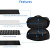 Protective Game Consoles Organiser Bag With Reinforced PP Board Interior Soft Lining For NS2 NS1 Accessories Storage