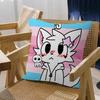 Funny Cartoon Boykisser Cushion Cover Inches Farmhouse Decor Home Throw Pillow Covers for Couch Decorations