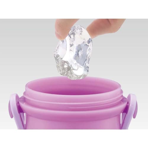 Skater Disney Tangled Water Bottle, 24 oz (480ml), Kids', Antibacterial, Child-Friendly, Lightweight, Made in Japan, PSB5SANAG-A