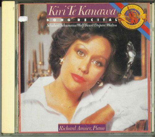 

CD KIRI TE KANAWA - recital Japan Classical Used