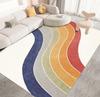 Rainbow Rug Machine Washable Area Rug for Girls Bedroom Nonslip Kids Rug for Children Soft Fluffy Home Decor for Nursery Rugs