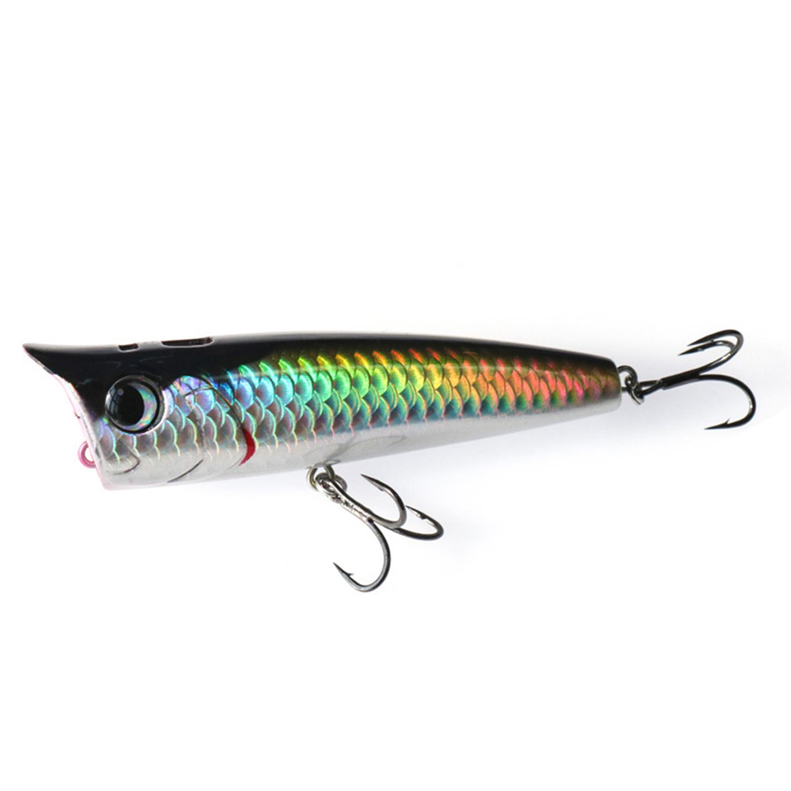 

Swimbait Fishing Popper Bait Fishing Lure with Treble Hook Wobbler Freshwater Crankbaits Saltwater Fishing Baits 6A