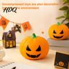 Squeeze Pumpkin Toy Halloween Cartoon Stress Ball, for Relieve Anxiety, Creepy Sensory Fidget Toy, Party Favors Relief
