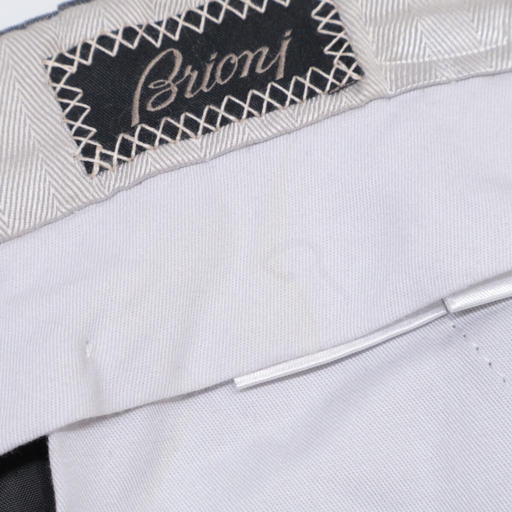 Brioni Brunico Stripe Suit Setup 52 R grayUsed