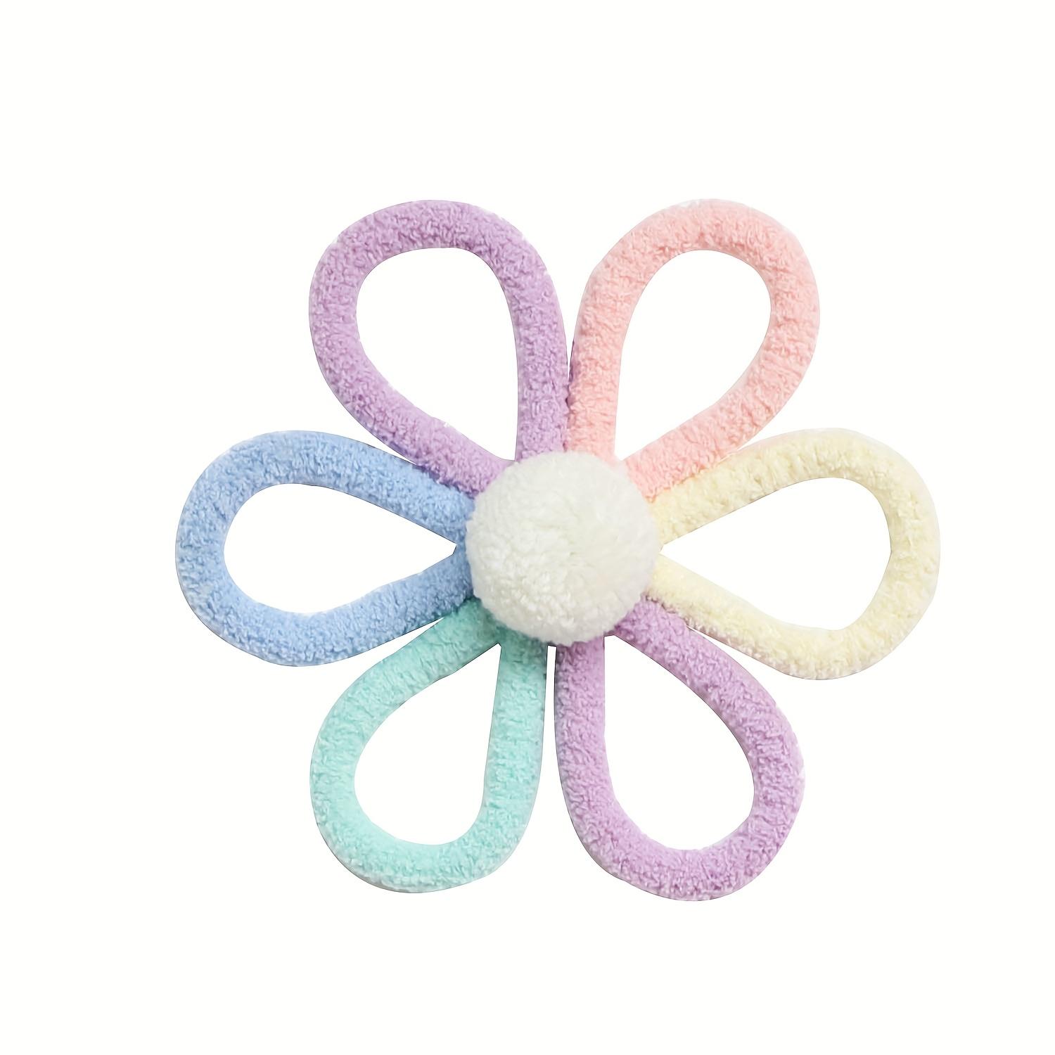 Bohemian Style Handwoven Daisy Butterfly Rainbow Colorful Hanging Ornament,Bohemian Home Decor Room Wall Decoration Gift