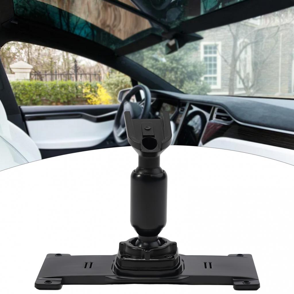 For Car DVR Rear View Mirror Mounting Bracket + Metal Back Panel Strong Support
