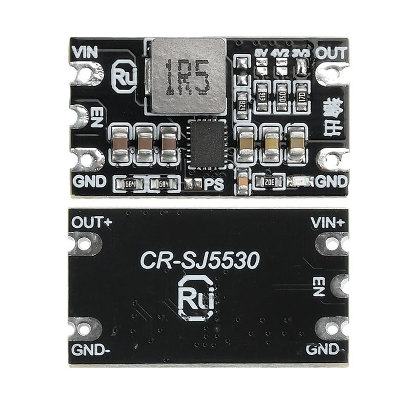 Dc-Dc Boost Module 1.8-5.5V To 3.3V 4.2V 5V 3A Adjustable Output Low Ripple Step Up Step Down Constant Voltage Module