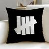Uundefeateding Cushion Cover Soft  EasyWash Pillow Case  Versatile for Couch Bed Travel and Office
