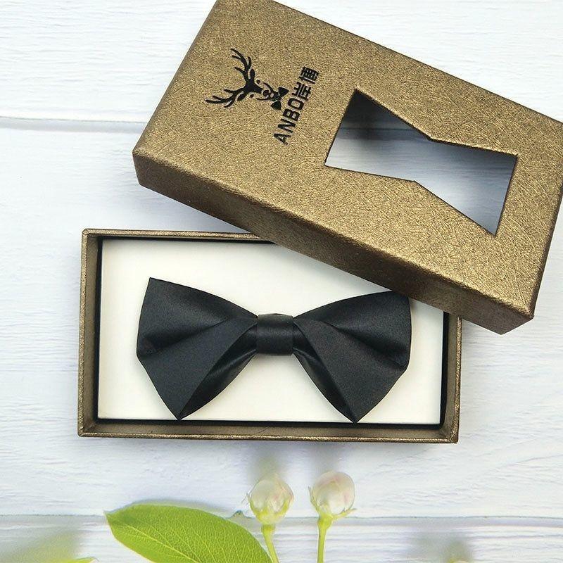 

Elegant Black And Burgundy Wedding Bow Tie For Formal Occasion Wear