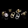 Pack of 10 Earring Backs Ear Jewelry Replacement Earring Plugs Earrings Part Metal Texture Suitable for Daily Party Use