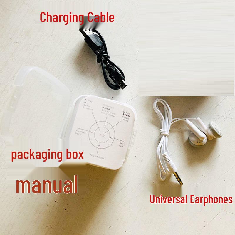 Popular Metal Clip MP3 Music Player for Students and Sports