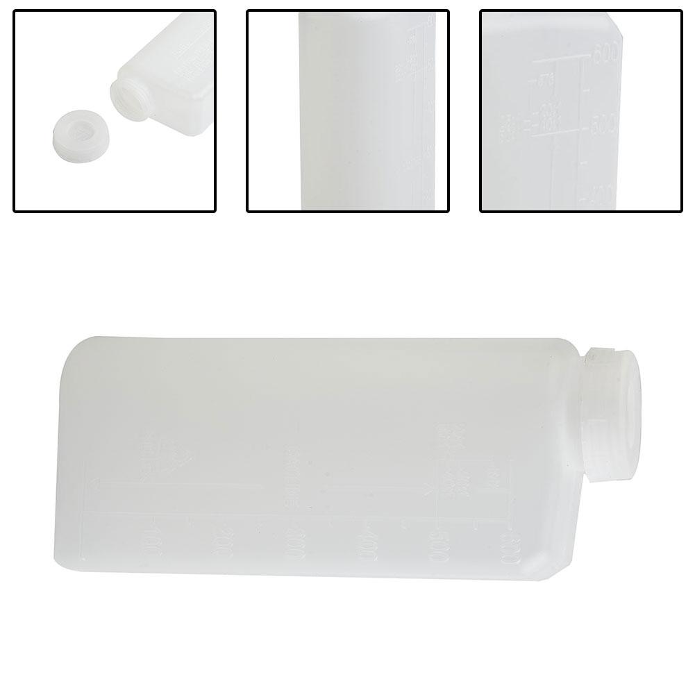 For Chainsaw Oil Mixing Bottle 600ML Nylon Plastic 20:1 25:1 Ratio Fuel Measure